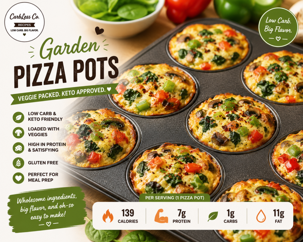 Garden Pizza Pots